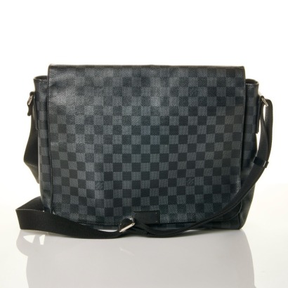 Louis Vuitton, Damier Graphite District PM Messenger Bag