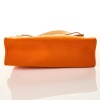 Herm&egrave;s Orange/Jaune d'Or Toile Militaire & Natural Vache Hunter Verso Herbag Zip 31 Bag - 3