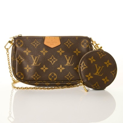 Louis Vuitton, Monogram Multi Pochette Chain Strap