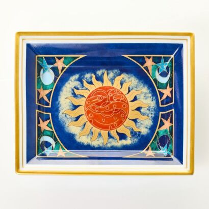 Patek Philippe, L'horologie a travers le monde, Trinket Dish By De Limoges Porcelaine, France, circa 2005