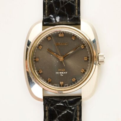 Stainless Steel, 38mm Seiko, King Seiko Hand Wound High beat Wristwatch, circa 1969