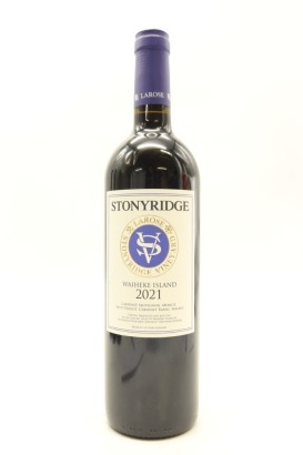 (1) 2021 Stonyridge Vineyard Larose, Waiheke Island