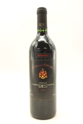 (1) 1996 Robard & Butler Chilean Cabernet Sauvignon - Merlot, Chile