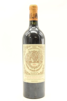 (1) 2004 Chateau Pichon-Longueville au Baron de Pichon-Longueville, Pauillac [JR16.5]
