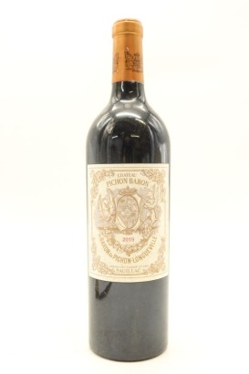 (1) 2019 Chateau Pichon-Longueville au Baron de Pichon-Longueville, Pauillac [JR18.5] [RP97]