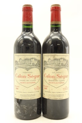 (2) 2000 Chateau Calon-Segur, Saint-Estephe [JR17]