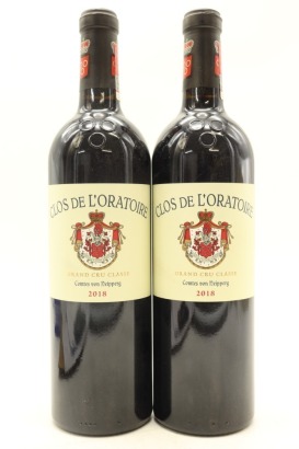 (2) 2018 Clos de l'Oratoire, Saint-Emilion Grand Cru [JR16.5]