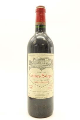 (1) 2000 Chateau Calon-Segur, Saint-Estephe [JR17]