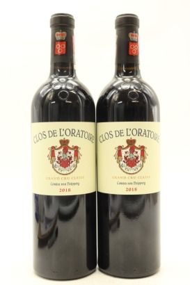 (2) 2018 Clos de l'Oratoire, Saint-Emilion Grand Cru [JR16.5]