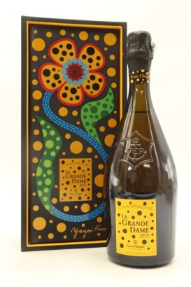 (1) 2012 Veuve Clicquot Ponsardin La Grande Dame Brut by Yayoi Kusama, Champagne [JR17.5] [WE96]