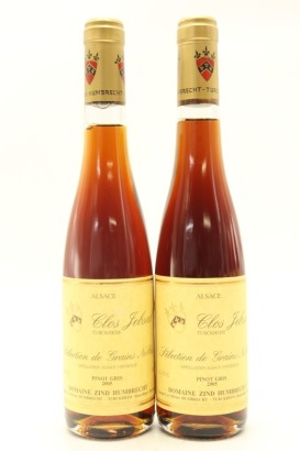 (2) 2005 Domaine Zind-Humbrecht Pinot Gris Clos Jebsal Selection des Grains Nobles, Alsace [RP95]