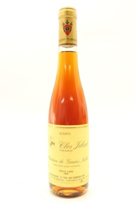 (1) 2005 Domaine Zind-Humbrecht Pinot Gris Clos Jebsal Selection des Grains Nobles, Alsace [RP95]
