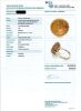 14ct Yellow Gold, $5 Gold Eagle Coin Dress Ring - 3