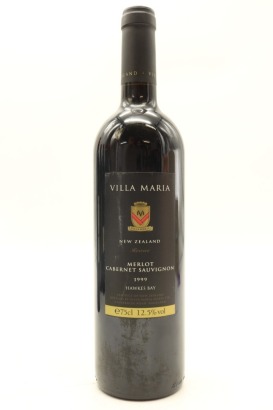 (1) 1999 Villa Maria Reserve Merlot - Cabernet Sauvignon, Gimblett Gravels