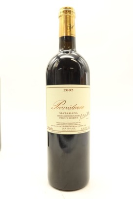 (1) 2002 Providence Private Reserve Merlot - Cabernet Franc - Malbec, Matakana