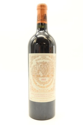 (1) 2002 Chateau Pichon-Longueville au Baron de Pichon-Longueville, Pauillac