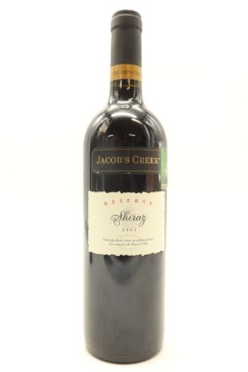 (1) 2002 Jacob's Creek Reserve Barossa Valley Shiraz, Australia