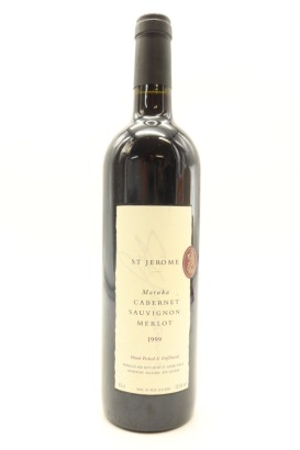 (1) 1999 St. Jerome 'Matuka' Cabernet Sauvignon - Merlot, Henderson