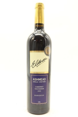(1) 2002 Elderton Ashmead Single Vineyard Cabernet Sauvignon, Barossa