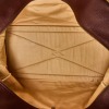 Herm&egrave;s, Natural Toile H & Marron Taurillon Clemence Victoria 50 - 4