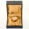 Gold Plated, 37mm BVLGARI Quartz Desk Alarm Clock, circa 1990 - 2000 - 5