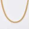 9ct Yellow Gold, 60cm Curb Link Chain