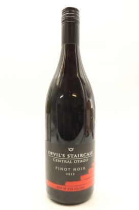 (1) 2010 Devil's Staircase Pinot Noir, Central Otago