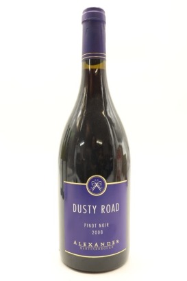 (1) 2008 Alexander Dusty Road Pinot Noir, Martinborough