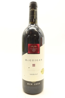 (1) 2003 McGuigan Bin 2000 Shiraz, Barossa Valley