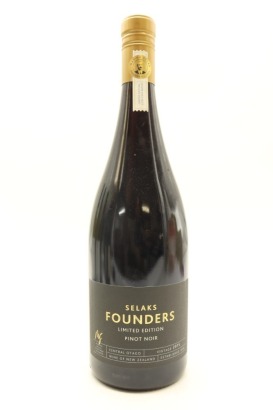 (1) 2015 Selaks Founders Limited Edition Pinot Noir, Central Otago