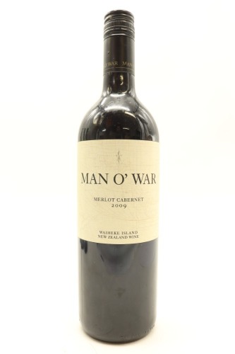 (1) 2009 Man O' War Merlot - Cabernet, Waiheke Island