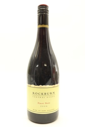 (1) 2006 Rockburn Pinot Noir, Central Otago