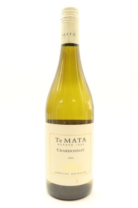 (1) 2022 Te Mata Estate Vineyards Chardonnay, Hawke's Bay