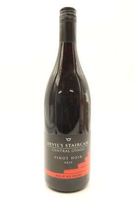 (1) 2010 Devil's Staircase Pinot Noir, Central Otago
