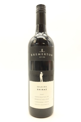 (1) 2007 Bremerton Selkirk Shiraz, Langhorne Creek