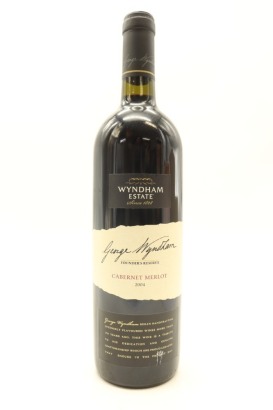 (1) 2004 George Wyndham George Wyndham Founder's Reserve Cabernet - Merlot, South Australia