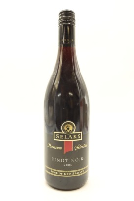 (1) 2005 Selaks Premium Selection Pinot Noir, New Zealand
