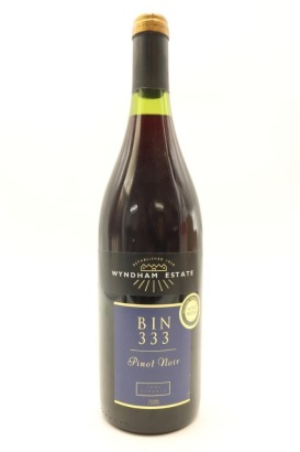 (1) 2001 George Wyndham Bin 333 Pinot Noir, South Eastern Australia