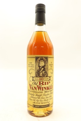 (1) Old Rip Van Winkle Handmade 10 Year Old Kentucky Straight Bourbon Whiskey, 53.5% ABV, 750ml