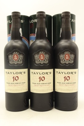 (3) Taylor Fladgate 10 Year Old Tawny Port, Portugal, 20% ABV (GB)