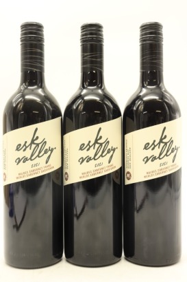 (3) 2021 Esk Valley Malbec - Cabernet Franc - Merlot - Cabernet Sauvignon, Gimblett Gravels