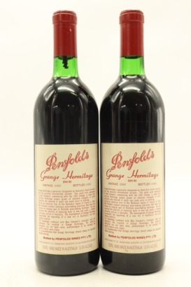 (2) 1988 Penfolds Grange Bin 95, Australia [JR17] [BC97]