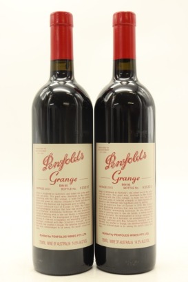(2) 2001 Penfolds Grange Bin 95, South Australia