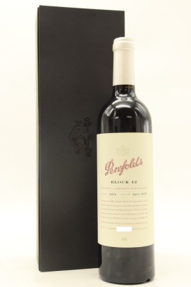 (1) 2004 Penfolds Block 42 Kalimna Cabernet Sauvignon, Barossa Valley [RP97] (GB)