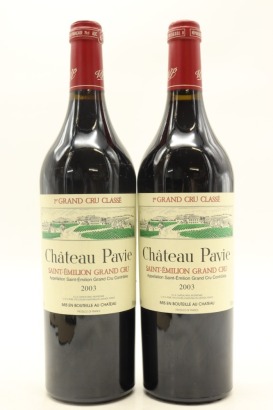 (2) 2003 Chateau Pavie, Saint-Emilion Grand Cru [RP96]
