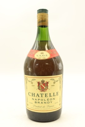 (1) Chatelle Napoleon V.S.O.P. Brandy, France, 37.5% ABV, 1125ml