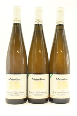 (3) 1995 Matawhero Gewurztraminer, Gisborne