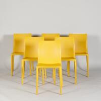 A Set of Six 'Moon' Chairs by Gaber Italia