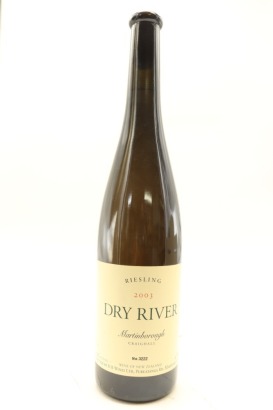 (1) 2003 Dry River Craighall Vineyard Riesling, Martinborough