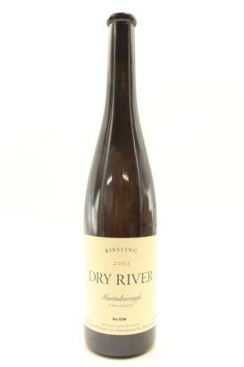 (1) 2003 Dry River Craighall Vineyard Riesling, Martinborough